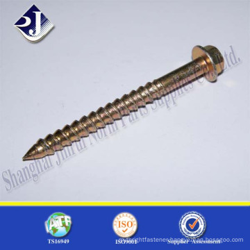 hex flange head self drilling screw